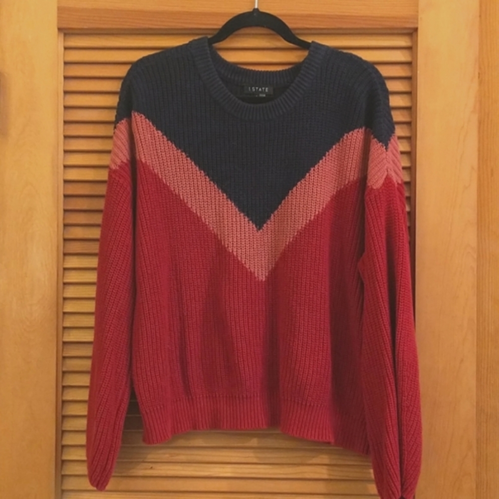 1 State knit sweater